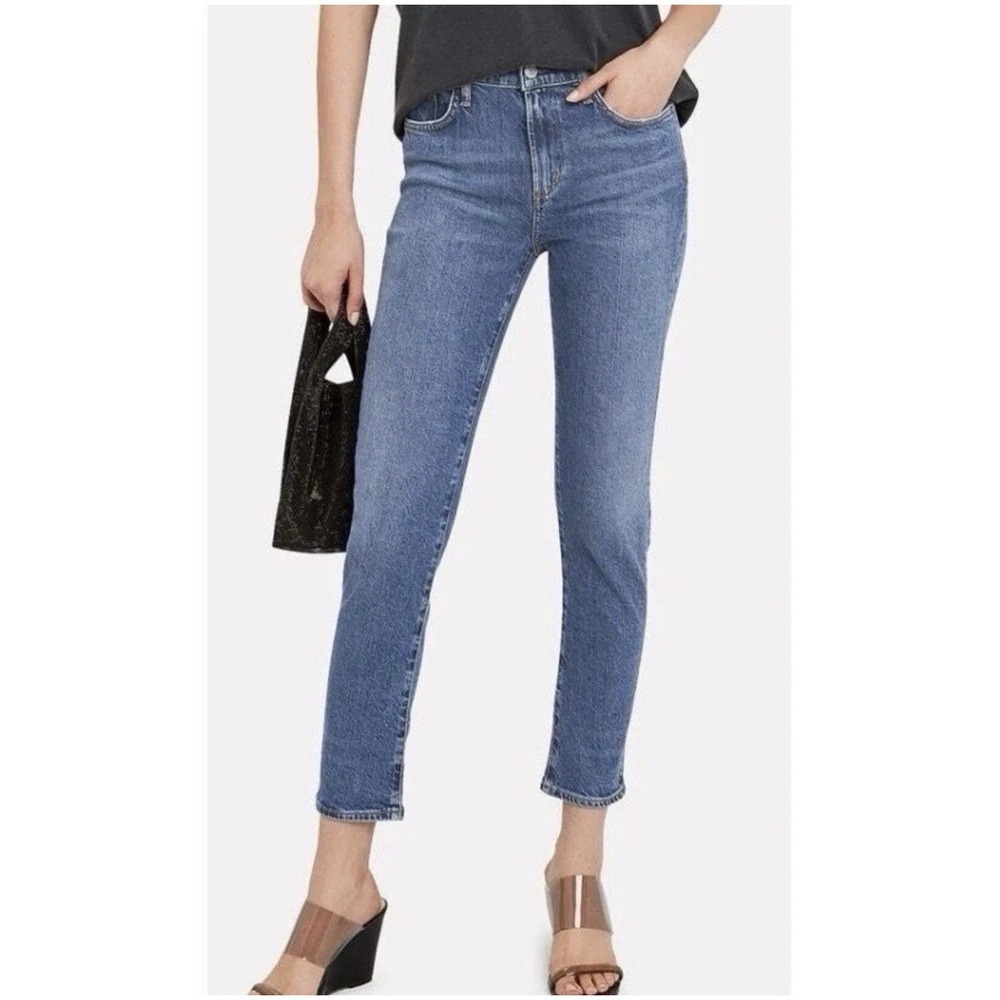 AGOLDE Toni Mid Rise Straight Leg Jeans Size‎ 29 Medium Wash Made in USA
